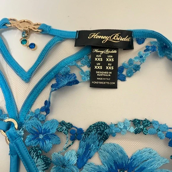 Honey Birdette Aluna Thong XXS - Picture 4 of 8